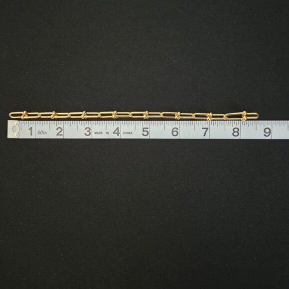 21k Bracelet Hardwarelink design - Picture 13 of 14